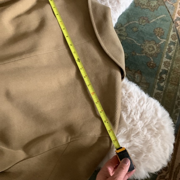 Burberry Men’s Double Breasted Pea Coat, Tan XL - Picture 10 of 11